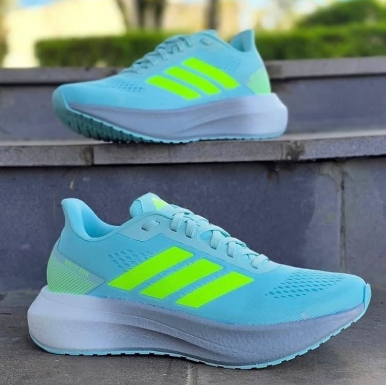 Tênis Adidas Boost Run Masculino - Verde água