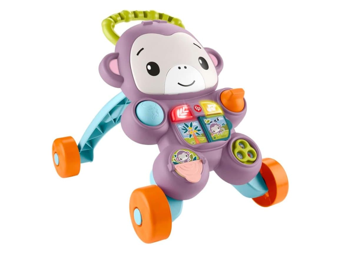 Andador Aprenda Comigo Amigo Macaco Fisher-Price