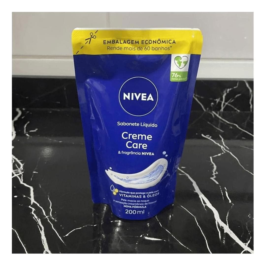NIVEA Sabonete Líquido Creme Care 200ml
