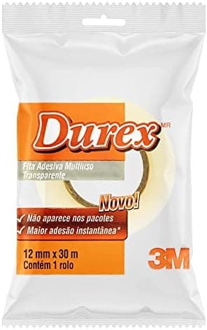 Fita Adesiva Transparente 12mm x 30m